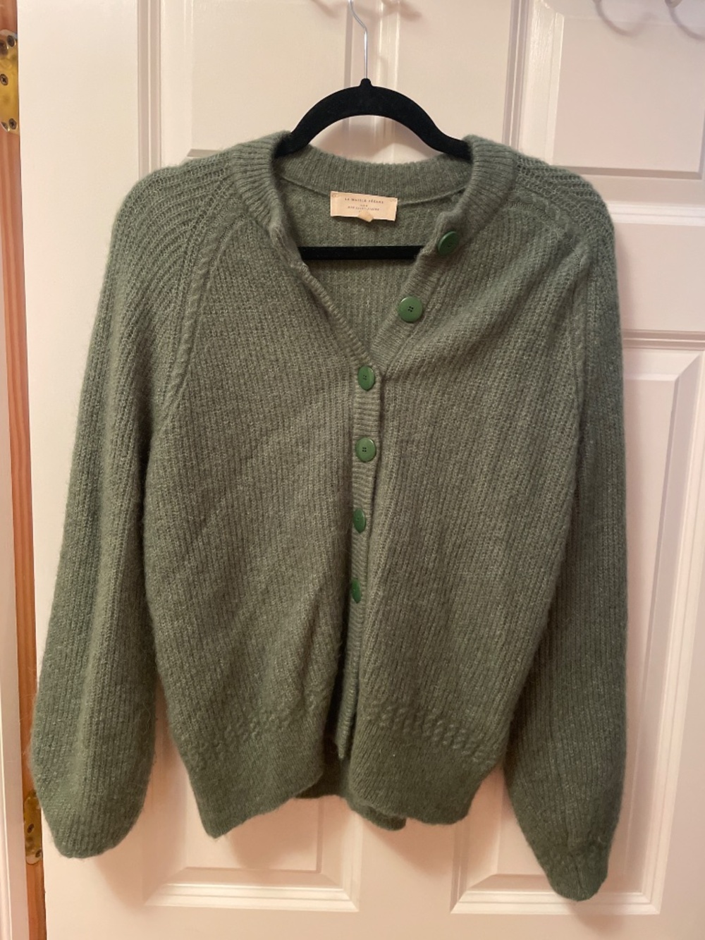 Sezane Othello Cardigan Laurel - Size XS - Picture 3 of 5
